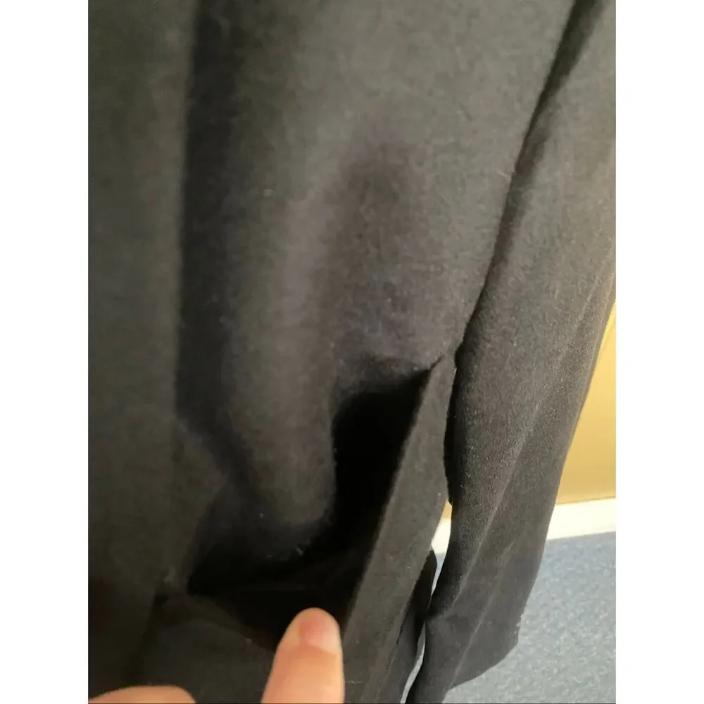 Jos A Banks men 46 XL 100% cashmere sport coat black